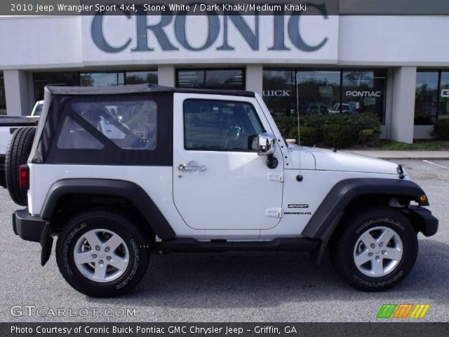 2010 Jeep Wrangler Sport 4x4 in Stone White