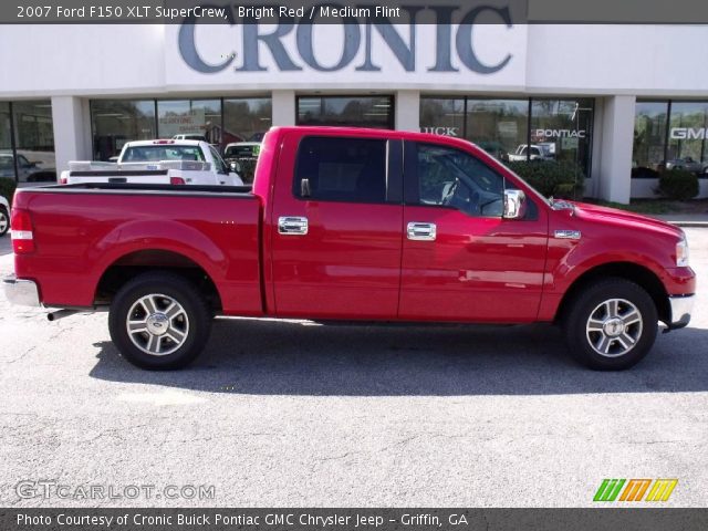 2007 Ford F150 XLT SuperCrew in Bright Red