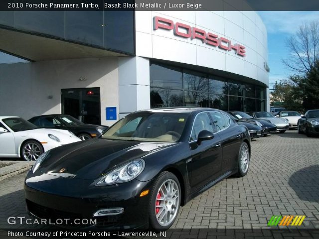 2010 Porsche Panamera Turbo in Basalt Black Metallic