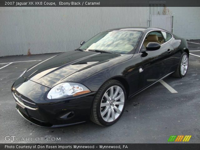2007 Jaguar XK XK8 Coupe in Ebony Black