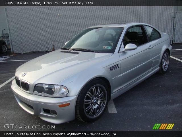2005 BMW M3 Coupe in Titanium Silver Metallic