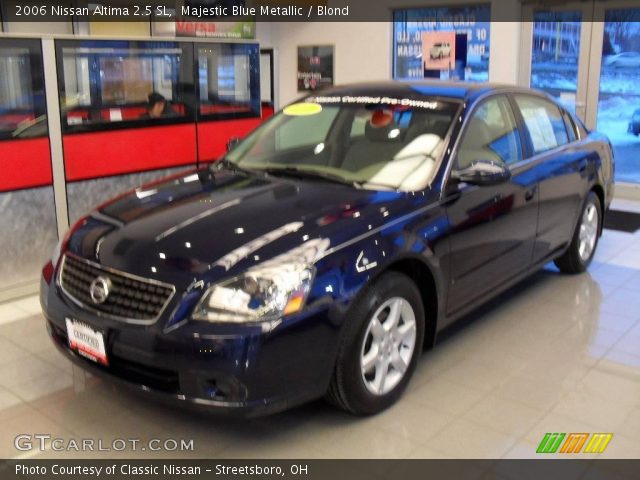 2006 Nissan Altima 2.5 SL in Majestic Blue Metallic