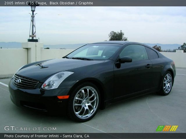 2005 Infiniti G 35 Coupe in Black Obsidian