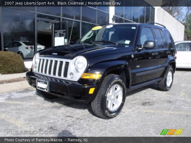 2007 Jeep Liberty Sport 4x4 in Black Clearcoat