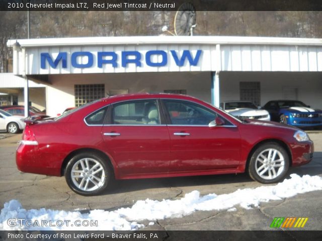 2010 Chevrolet Impala LTZ in Red Jewel Tintcoat