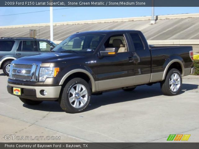 2009 Ford F150 Lariat SuperCab in Stone Green Metallic