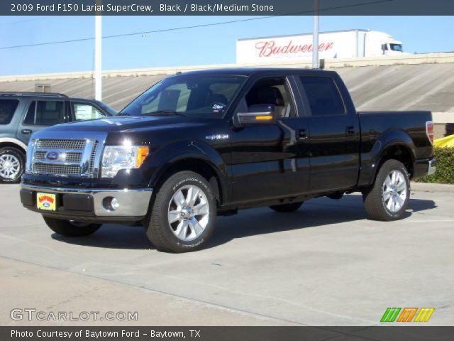 2009 Ford F150 Lariat SuperCrew in Black