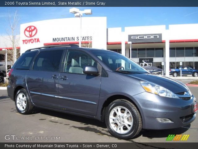 2006 Toyota Sienna Limited in Slate Metallic