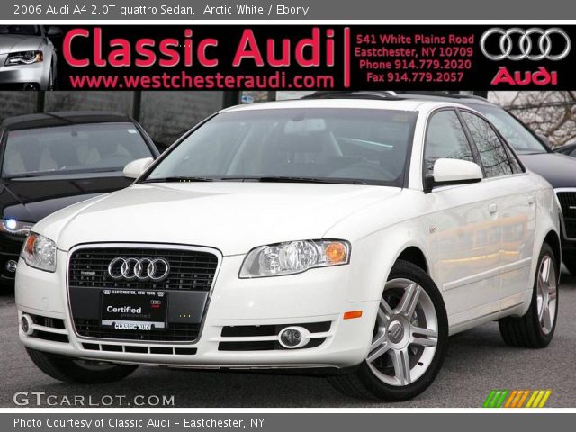 2006 Audi A4 2.0T quattro Sedan in Arctic White