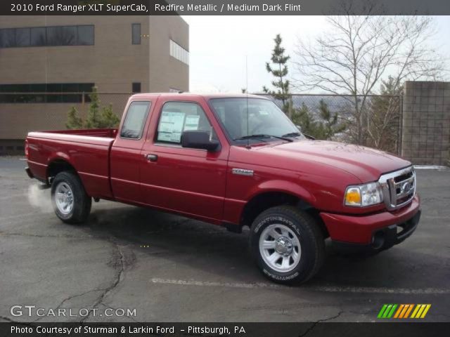 2010 Ford Ranger XLT SuperCab in Redfire Metallic