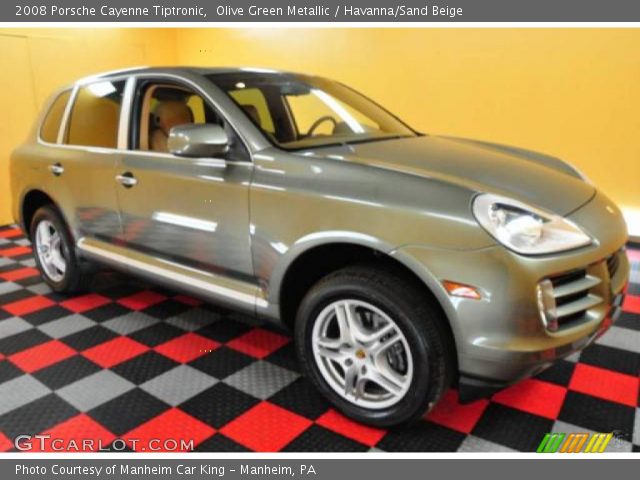 2008 Porsche Cayenne Tiptronic in Olive Green Metallic