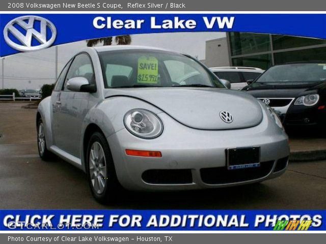 2008 Volkswagen New Beetle S Coupe in Reflex Silver