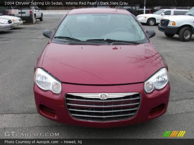 2004 Chrysler Sebring LXi Sedan in Inferno Red Pearl