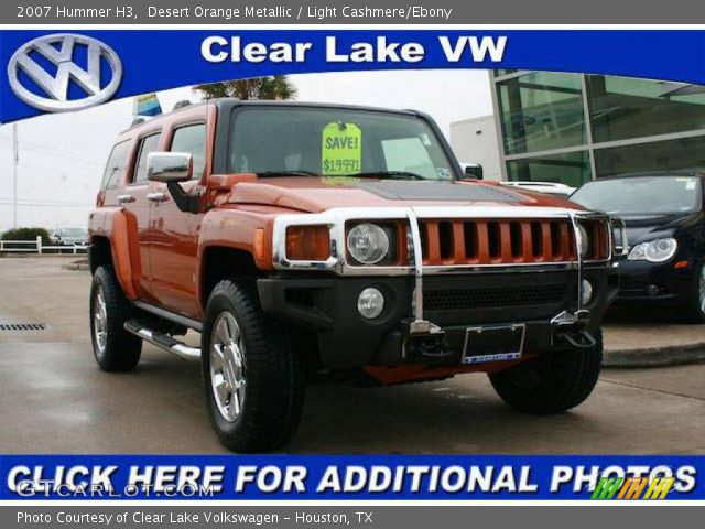 2007 Hummer H3  in Desert Orange Metallic