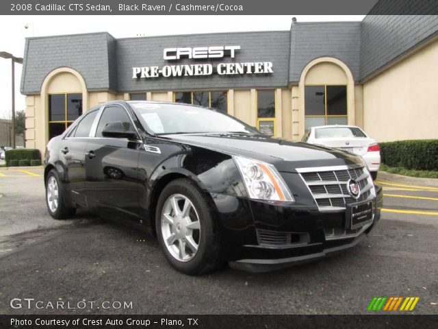 2008 Cadillac CTS Sedan in Black Raven