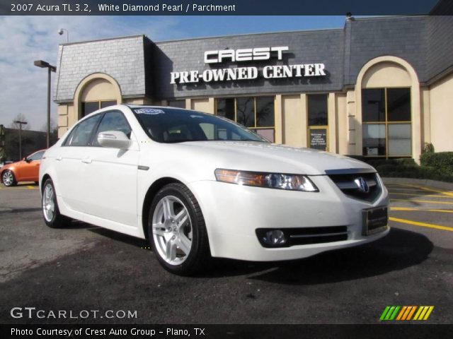 2007 Acura TL 3.2 in White Diamond Pearl