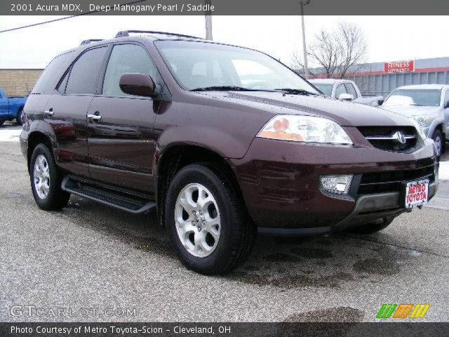 2001 Acura MDX  in Deep Mahogany Pearl