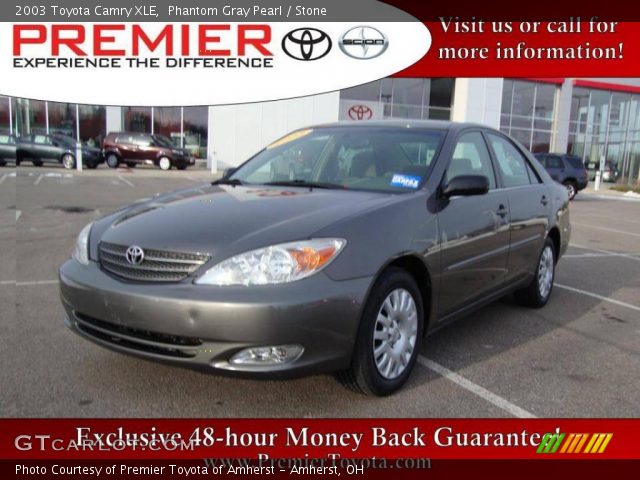 2003 Toyota Camry XLE in Phantom Gray Pearl