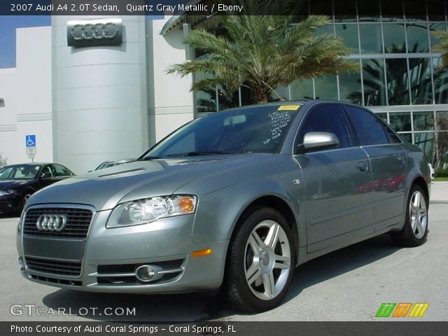 2007 Audi A4 2.0T Sedan in Quartz Gray Metallic