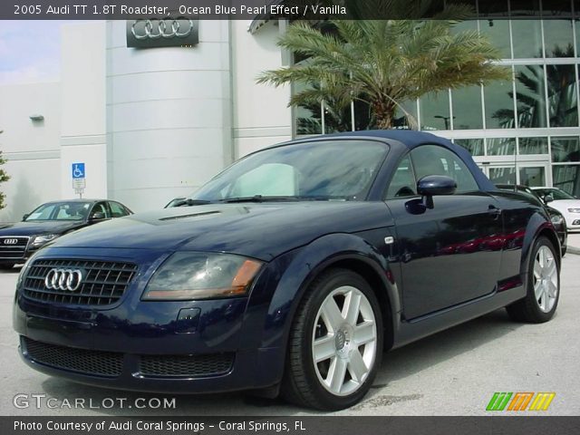 2005 Audi TT 1.8T Roadster in Ocean Blue Pearl Effect