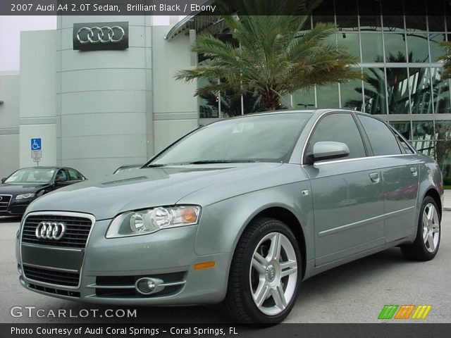 2007 Audi A4 2.0T Sedan in Brilliant Black