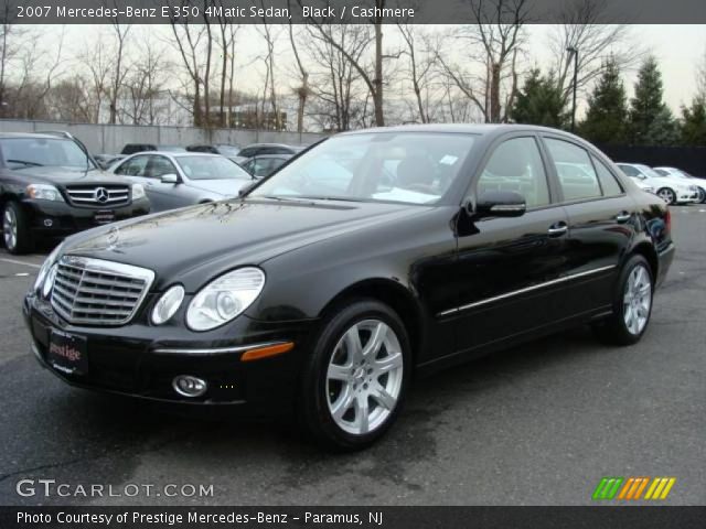 2007 Mercedes-Benz E 350 4Matic Sedan in Black