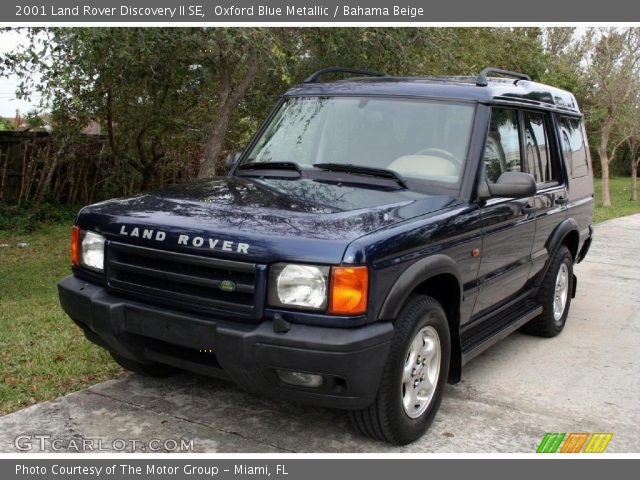 2001 Land Rover Discovery II SE in Oxford Blue Metallic