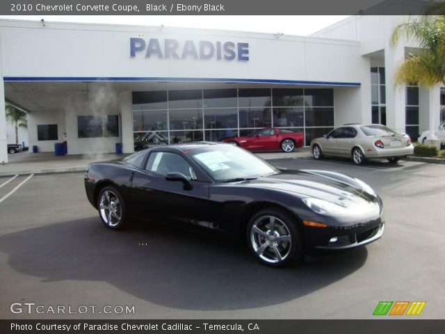 2010 Chevrolet Corvette Coupe in Black