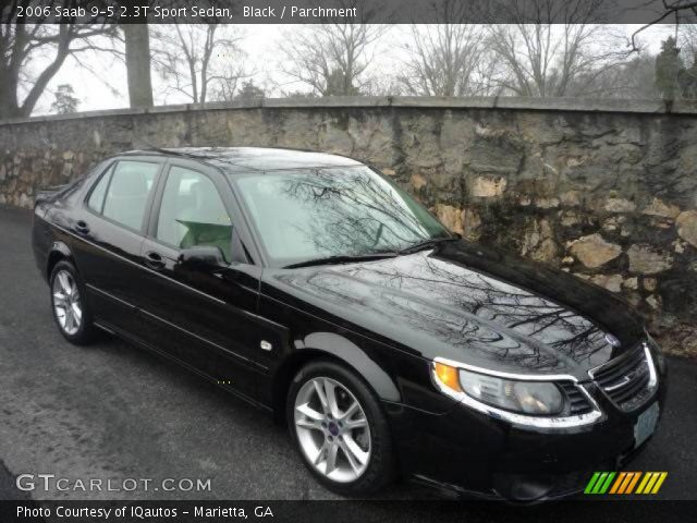 2006 Saab 9-5 2.3T Sport Sedan in Black