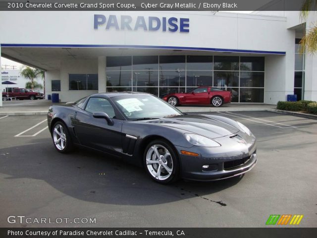 2010 Chevrolet Corvette Grand Sport Coupe in Cyber Gray Metallic