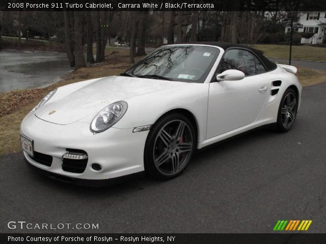 2008 Porsche 911 Turbo Cabriolet in Carrara White