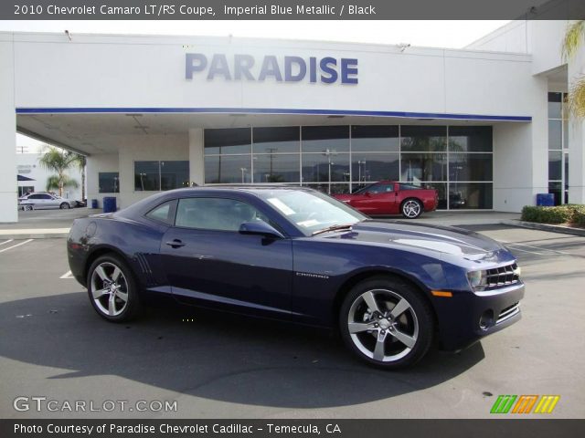 2010 Chevrolet Camaro LT/RS Coupe in Imperial Blue Metallic