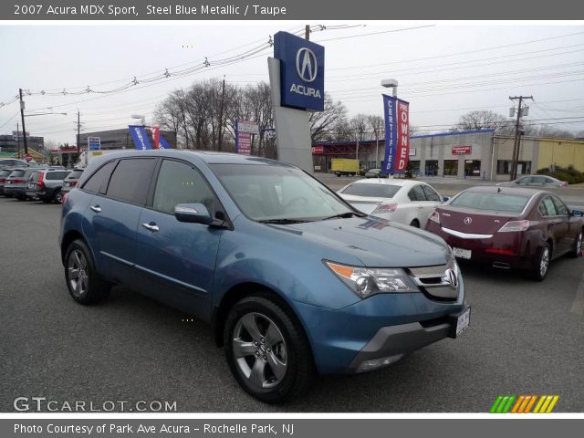 2007 Acura MDX Sport in Steel Blue Metallic