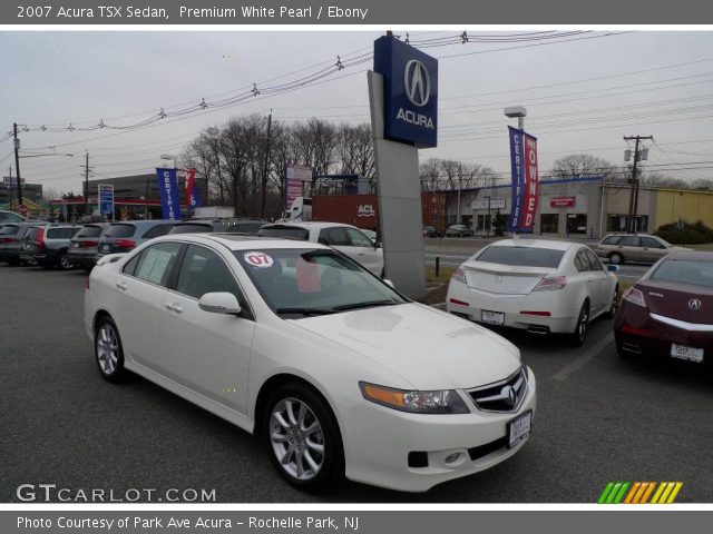 2007 Acura TSX Sedan in Premium White Pearl