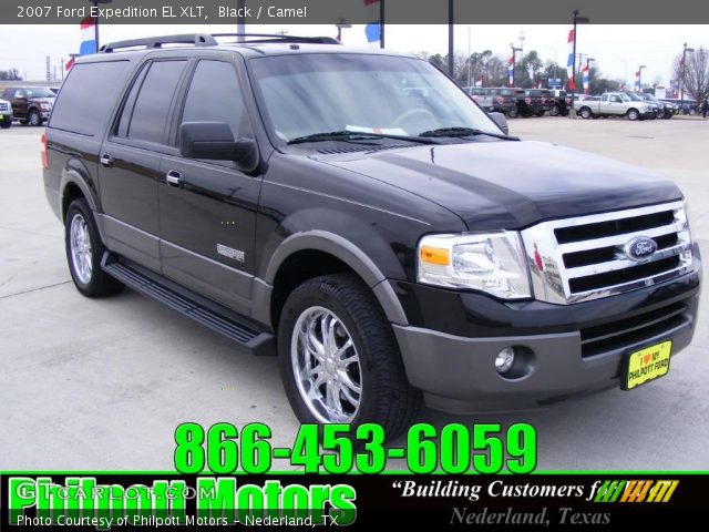 2007 Ford Expedition EL XLT in Black