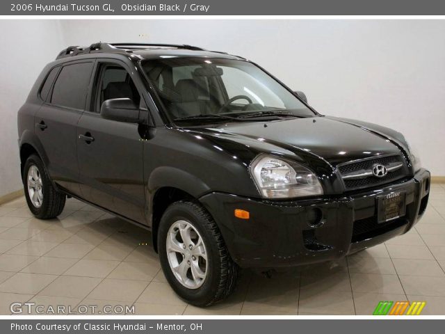 2006 Hyundai Tucson GL in Obsidian Black
