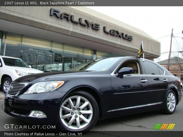 2007 Lexus LS 460 in Black Sapphire Pearl