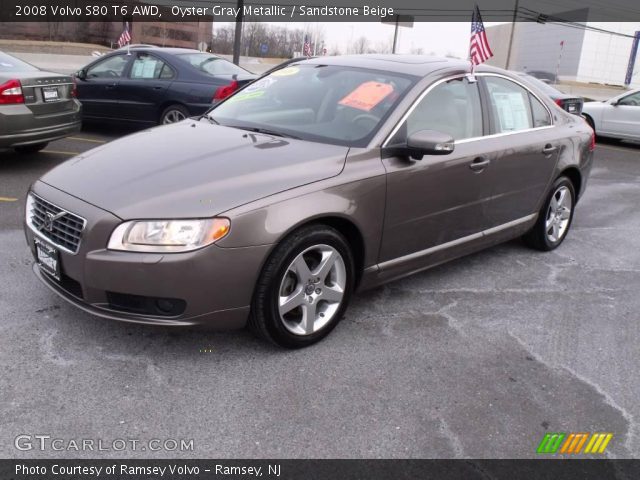 2008 Volvo S80 T6 AWD in Oyster Gray Metallic
