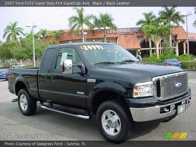 2007 Ford F250 Super Duty FX4 SuperCab 4x4 in Black