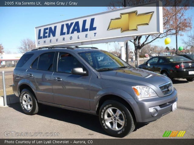 2005 Kia Sorento LX in Alpine Gray