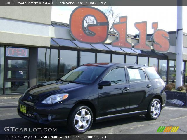 2005 Toyota Matrix XR AWD in Black Sand Pearl