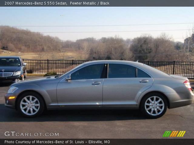2007 Mercedes-Benz S 550 Sedan in Pewter Metallic