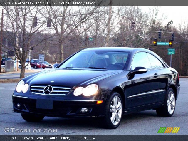 2007 Mercedes-Benz CLK 350 Coupe in Black