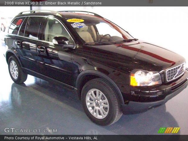 2008 Volvo XC90 3.2 in Ember Black Metallic