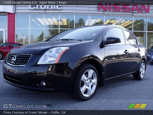2008 Nissan Sentra 2.0 in Super Black