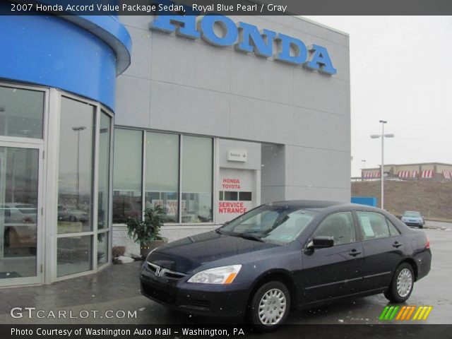 2007 Honda Accord Value Package Sedan in Royal Blue Pearl