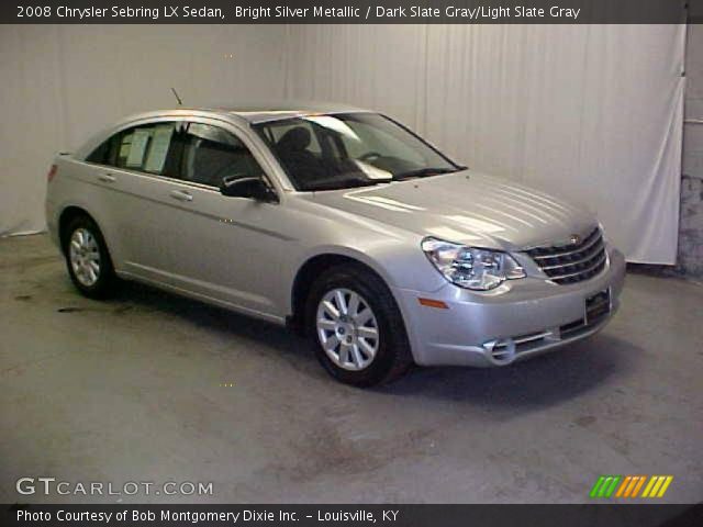 2008 Chrysler Sebring LX Sedan in Bright Silver Metallic