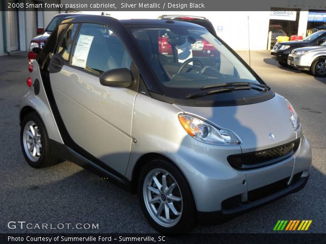 2008 Smart fortwo passion cabriolet in Silver Metallic