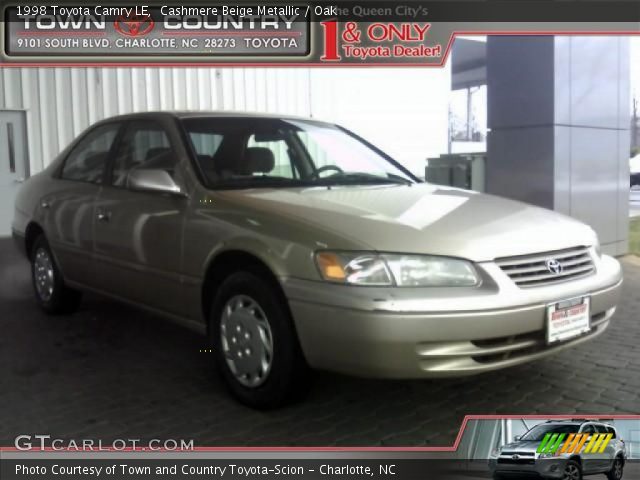 1998 Toyota Camry LE in Cashmere Beige Metallic