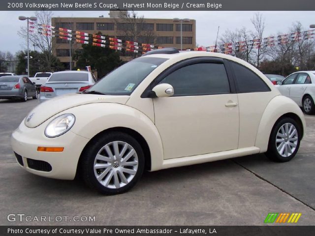 2008 Volkswagen New Beetle S Coupe in Harvest Moon Beige